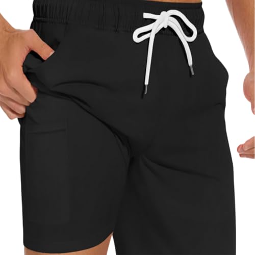 Mens Swim Trunks Quick Dry Board Shorts with Mesh Lining Breathable Fit Beach Shorts Hawaii Swimwear Bathing Suits2
