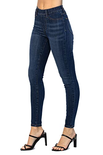 Judy Blue Women's High Rise Skinny Easy Pull On Jeggings2