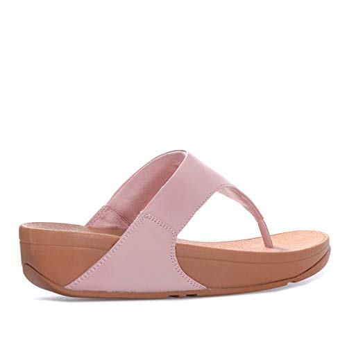 Image of FitFlop Women's Lulu Leather Toe-Post Thong Sandals