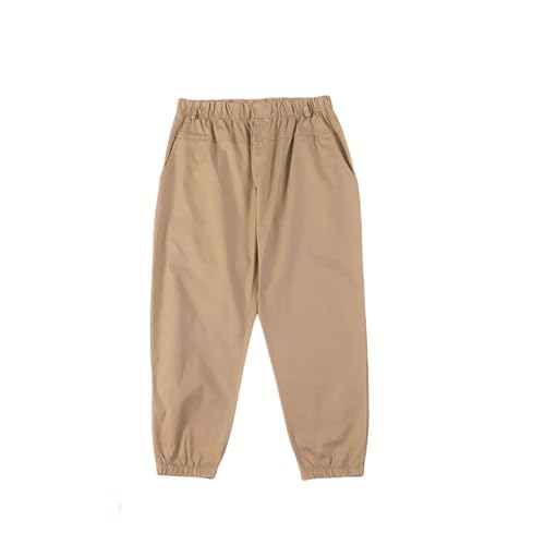 Boys Pants Casual Comfortable Harem Trousers for Kids with Elastic Waist Durable Long Pants for School and Daily Wear
