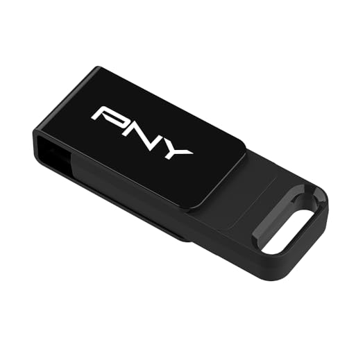 Clé USB 3.2 Elite PNY Type-C 64Go pour transfert rapide