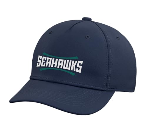 UNC Wilmington Seahawks UNCW26 Adjustable Printed Baseball Hat, Navy Blue