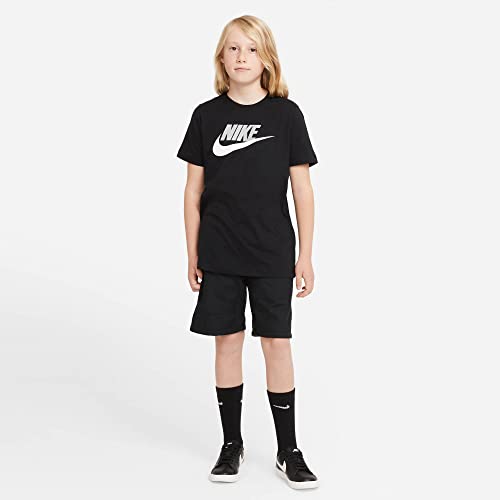 Camiseta Nike Tee Icon Futu Infantil - Preto