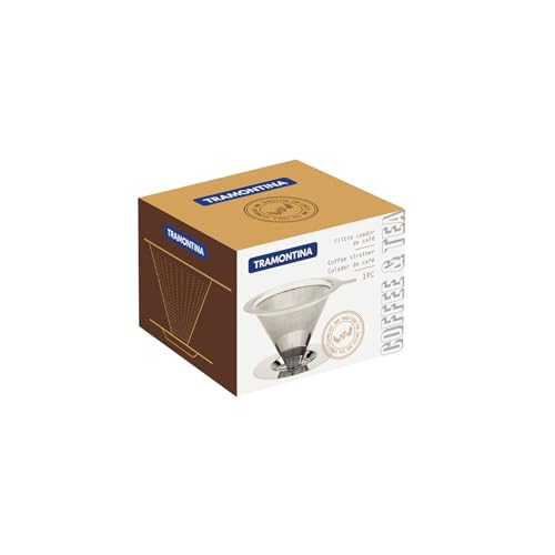 Coador de Café Tramontina em Aço Inox