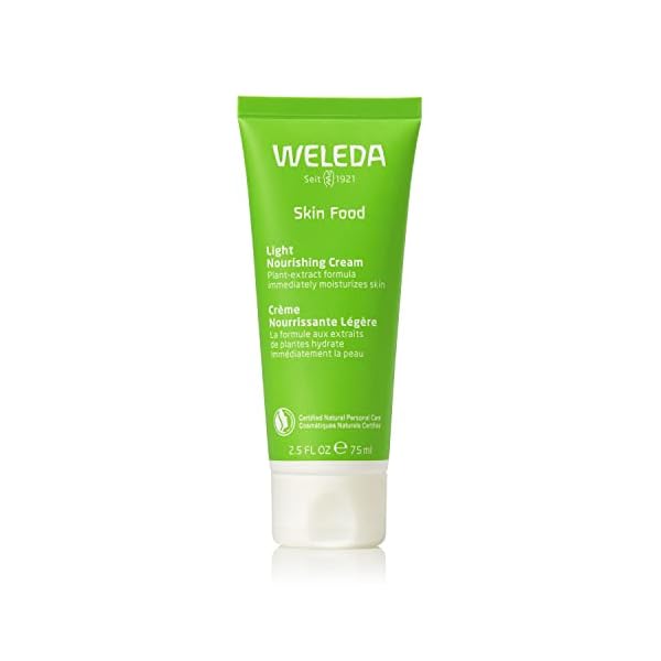 Weleda Skin Food Light Nourishing Body Cream 2.5 Fluid Ounce, Plant Rich Hydrating Moisturizer with Chamomile, Calendula…