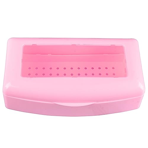 Stzpronail Nail Art Disinfection Box,Sterilizer For Nail Tools,Sterilization Tray Sterilizer For Esthetician,Nail Salon,Pedicure Tool,Manicure Equipment(Pink) #TOP6