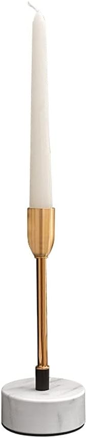 candle-holder Light Luxury Alloy Candlestick Shelf to Send Candles Romantic Candlelight Dinner Modern Minimalist Living Room Dining Table Candlestick candlestick(Large)