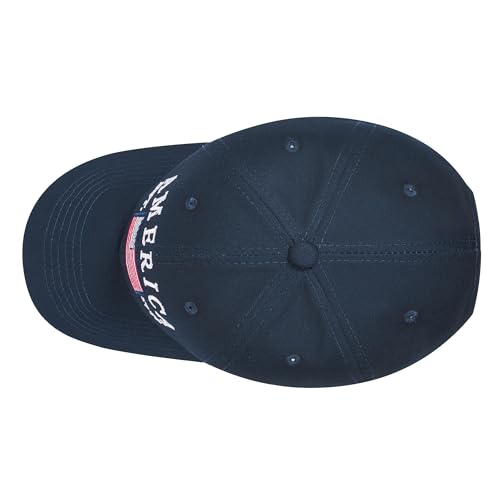 Image of IIN American Flag Baseball Cap for Men Women Low Profile USA Army Tactical Operator Military Plain Dad Hat