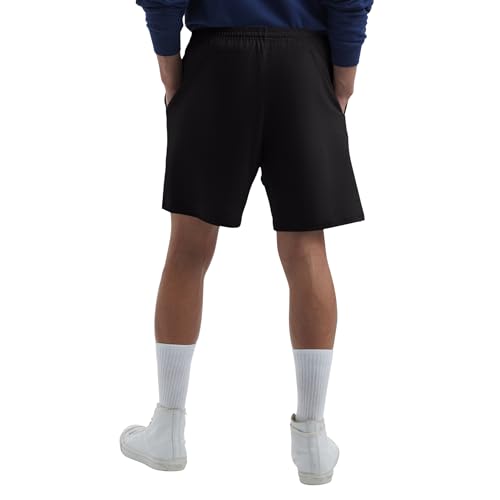 Image of Hanes Men's Shorts, Essentials Short with Pockets, Gym Shorts for Men, Men's Athletic Shorts, 7.5 inch