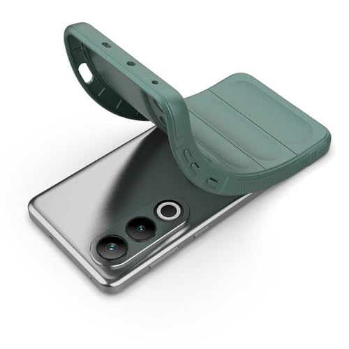 Image of Amazon Brand-Solimo Mobile Cover for OnePlus Nord CE4 5G | Full Camera Protection | Liquid Silicon Case | Flexible Bumper Case for OnePlus Nord CE4 5G (Green)