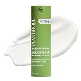 PLANTIFIQUE Siero Viso Jojoba Massage Bio Oil Acido Ialuronico, Niacinamide e Collagene | Prodotti Skincare Idratante Antirughe i Antimacchie Contorno Occhi | Olio Puro Massaggiatore per Gua Sha 30 ml