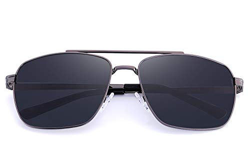 Rectangular Polarized Sunglasses for Men