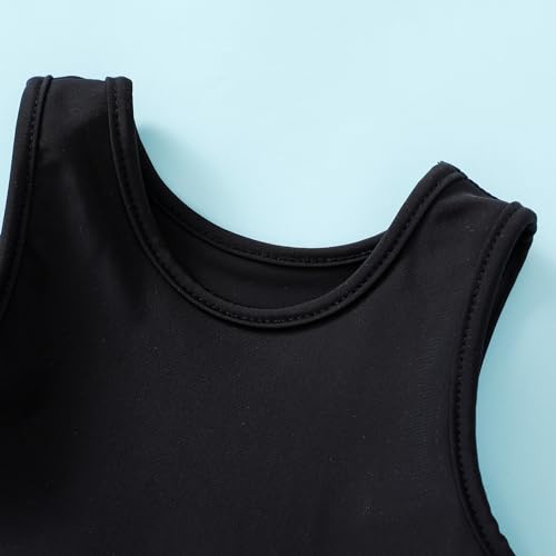 Toddler Baby Girls Swimsuit Cute Ruffle 2 Piece Tankini Top and Bikini Bottom Swimwear3