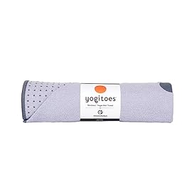 Yogitoes Yoga Mat Towel – Absorbent, Non-Slip, Quick Drying Microfiber Towel with Skidless Technology for Hot Yoga, Pilates, Beach, and General Fitness