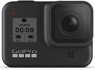 GoPro HERO8 Black E-Commerce Packaging - Waterproof Digital Action Camera with Touch Screen 4K HD Video 12MP Photos Live Streaming Stabilization