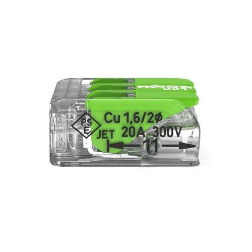 WAGO Green Range Terminal Block 3-Wire, to 4 mm² - Image 2