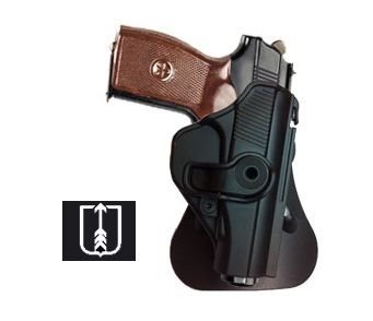 Polymer Holster for MAKAROV PM. Black.