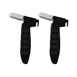 TNAIYH 2PCS Car Door Handle for Elderly, 3-in-1 Multifunctional Vehicle Grab Handle Assist with Straps, Anti-Slip Portable Automotive Grip Mobility Latch Support Assist Bar, Universal Fit (Black)