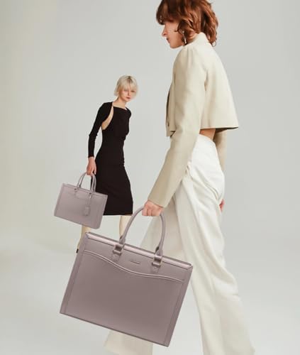 Image of LOVEVOOK Laptop Tote Bag for Women, Office Work Bag Briefcase fit for Laptop, Large Capacity Teacher Bag Handbag