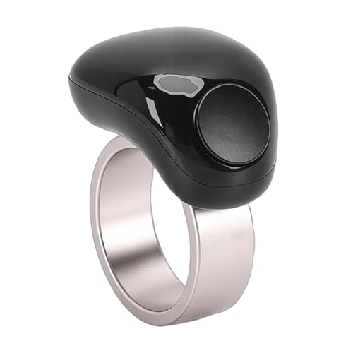 VELATEMOR Smart Tasbih Zikr Ring IP67 Water Proof Touch Sensitive Vibration Alerts At 33/66/99/100 Counts Finger Counter Zikr Ring for Daily Times for Muslims (Original Color)