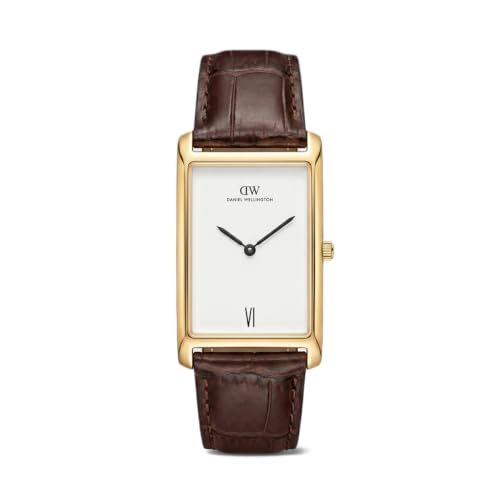 Image of Daniel Wellington Rectangle 28mm White Dial Analog Men Watch - DW0DG1402