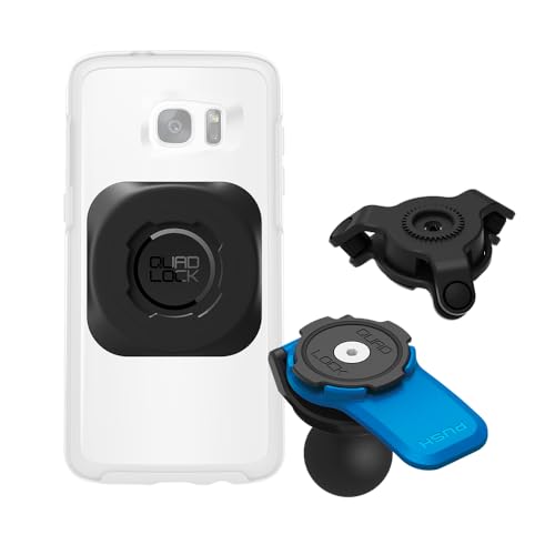 Quad Lock 1" Ball Adaptor Motorcycle Phone Mount Kit with Vibration Dampener and MAG Universal Adaptor