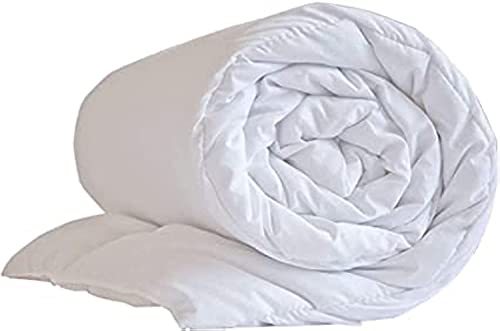 DN COLLECTION King Duvet 4.5 TOG Soft Touch Microfibre Coverless Duvet | Box Stitched Summer Quilt | Machine Washable, Anti Allergy & Skin Friendly Duvets (King, 230x220cm)