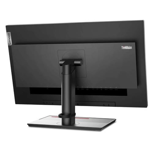 Image of Lenovo ThinkVision P27u-20 27 inch 4K UHD WLED LCD Monitor - 16:9 - Raven Black