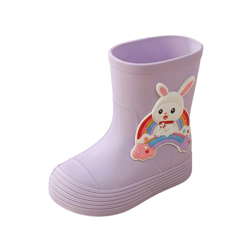 Generisch Botas de agua para niños, impermeables, antideslizantes, ligeras, para niños y niñas, suela resistente, reflectante, para todo tipo de climas, con diseño de dinosaurios con reflectantes