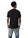 True Religion Men's Tiger Face Bling Short Sleeve Tee - Casual Graphic Crew Neck T-Shirt-Jet Black, M