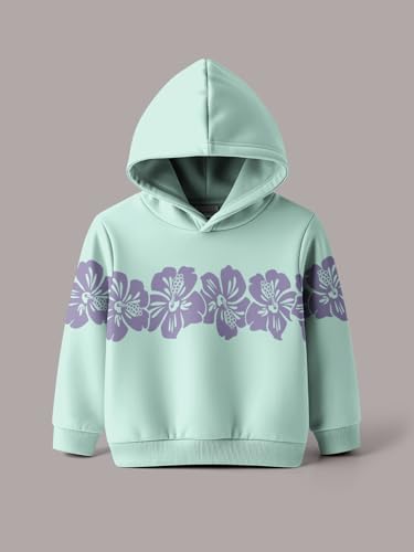 Image of HELLCAT Trendy Co-ords With Hoodie Sweatshirt and Trackpant Clothing Set for Girls.