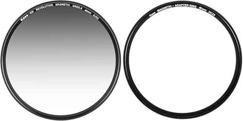 Filtro magnético ND8 de 3 paradas Kase Revolution 49mm contra impactos y reflejos