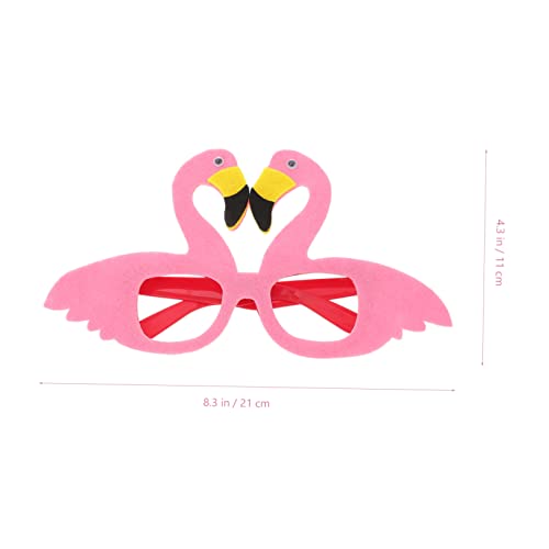 12 peças óculos de festa óculos de flamingo óculos de sol decorativos de flamingo óculos de sol de f