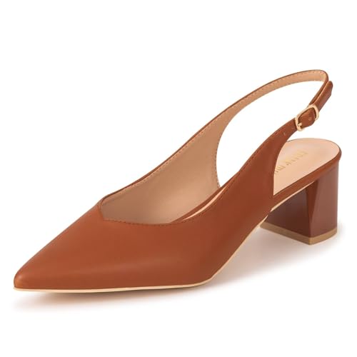 Frank Mully Damen Slingback-Absatz, spitzer Zehenbereich...