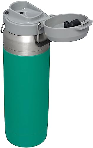 Image of Stanley Quick Flip GO Water Bottle 36 oz | Push Button Lid | Leakproof and Packable for Travel and Sports | Insulated Stainless Steel | BPA-Free | Alpine