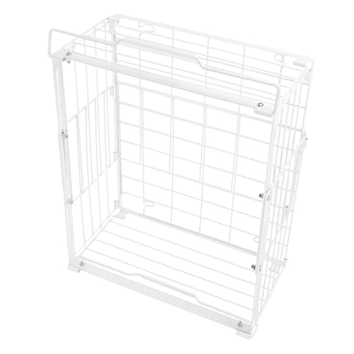 PEPLAYTAL Contenedor Organizador Ajustable para Congelador con Cesta Colgante de Malla Metálica Espacio y Frescura Congeladores Tipo Baúl y Verticales