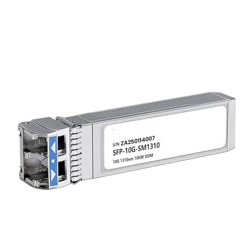 Módulo transceptor LC dúplex monomodo SFP+ de 10 G, 1310 NM, 10 km, módulo de Fibra DDM(5PCS)