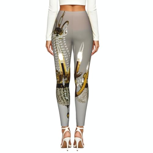 Leggings elásticos para mujer opacos perfectos para entrenamiento diario en el gimnasio 4