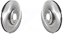 Front Disc Brake Rotors Pair For Kia Telluride Hyundai Palisade K8-102313