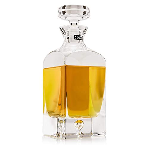 A. P. Donovan Whisky Karaffe Bleifrei y con Pulida Pistón 750ml - Whisky Garrafe sin Grabado