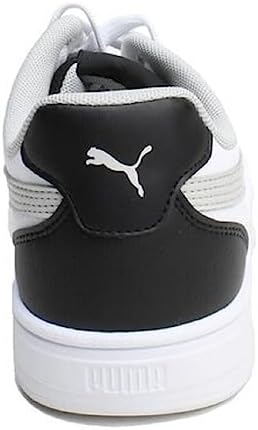 PUMA Unisex-Child Caven Low Top Sneaker, Puma White-Cool Light Gray, 5 US Big Kid | Image 1