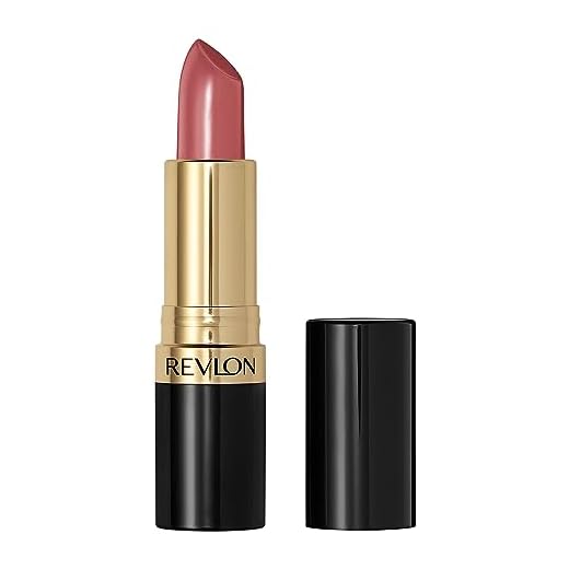 REVLON Super Lustrous Lipstick, Barra de Labios con Textura Cremosa para unos Labios más Suaves y Voluminosos, Fórmula Hidratante con Vitamina E, Tono 802 Daylight Delight 4,2g