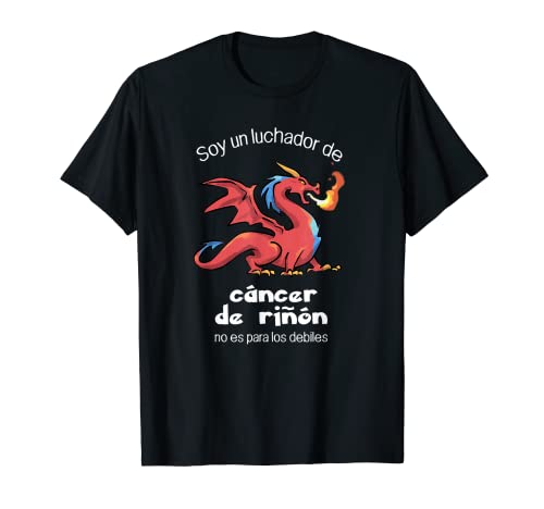Soy un luchador del cáncer de riñón con dragon T-Shirt