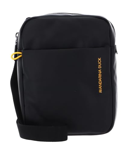 Sac bandoulière Mandarina Duck Eco Coated noir, la solution contre vos poches surchargées