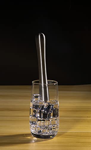 Ortarco 8 Inch Stainless Steel Muddler For Cocktails #TOP5