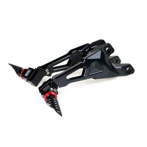 Repose-pieds arrière réglable moto avec pédales antidérapantes pour S1000R