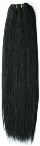 20 inch TRUE Virgin Indian Remy Hair #1B Silky Straight REAL HUMAN HAIR 100%