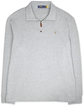トップス 00s polo by ralph lauren swag flexwitme POLO RALPH LAUREN Suéter masculino de algodão canelado francês com