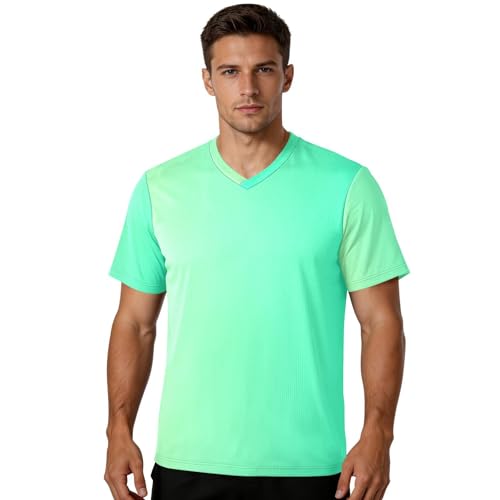 Maillot de football anti-boulochage à texture gaufrée pour homme actif