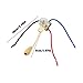 Micro Traders 2Pcs 3 Speed 3 Wire Pull Switch 5-6A 125V 50MΩ for Fan Chandelier Ceiling Fan 10cm/5cm